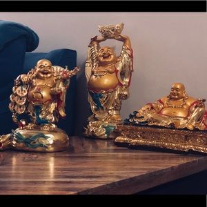 3 laughing Buddha
